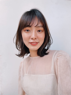 since 銀座 【シンス】×レイヤーボブスタイル