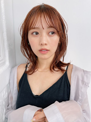 since 銀座 【シンス】×暖色ツヤカラースタイル