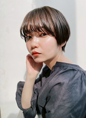 since 銀座 【シンス】×丸みショートスタイル