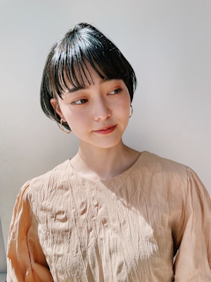 since 銀座 【シンス】×丸みショートスタイル