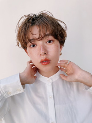 since 銀座 【シンス】×ショートパーマスタイル