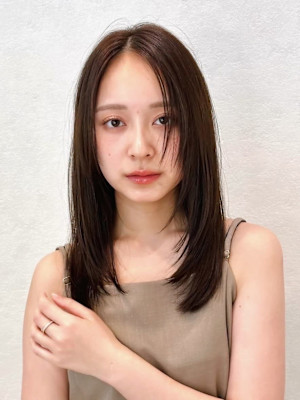 since 銀座 【シンス】×ミディアムレイヤースタイル