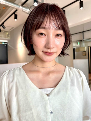 since 銀座 【シンス】×レイヤーボブスタイル