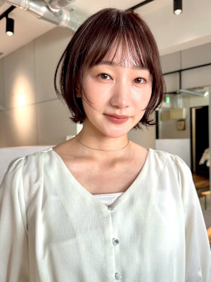 since 銀座 【シンス】×レイヤーボブスタイル