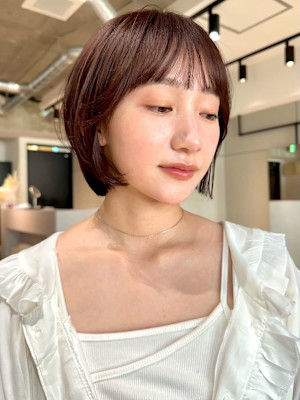 since 銀座 【シンス】×小顔ミニボブスタイル