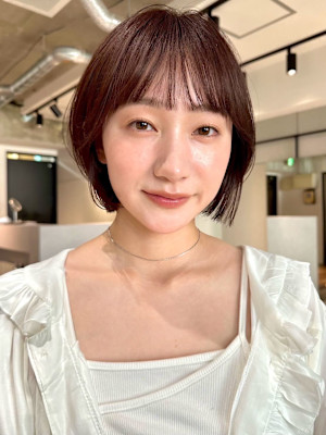 since 銀座 【シンス】×小顔ミニボブスタイル