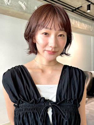 since 銀座 【シンス】×小顔レイヤーボブスタイル