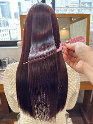 髪質改善ストレート「髪にドラマを。」