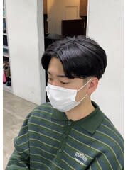 センターパート/カルマパーマ/メンズカット/刈り上げ池袋