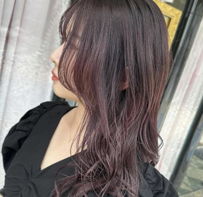 ピンクパープル/暖色/グラデーションカラー