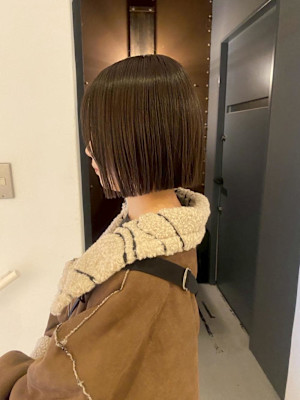 ミニボブ/グレージュ