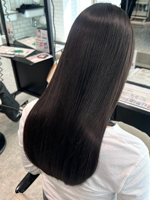 【ChaoMICHI yuika】髪質改善ストレート 艶髪