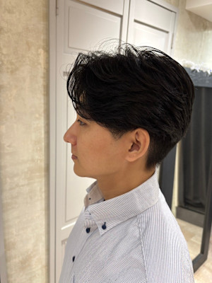 韓国風メンズカット