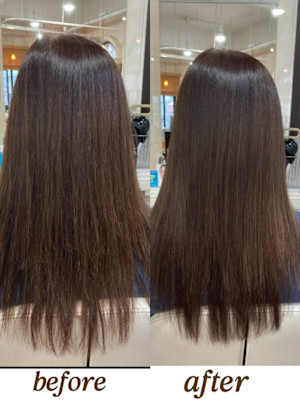 【美髪整形】異次元の最新髪質改善☆シルク酸性ストレート