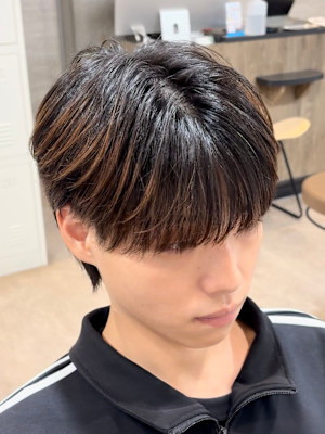 シースルーマッシュ　ラウンドマッシュ　ナチュラルマッシュ