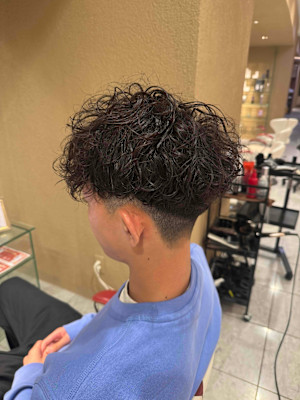 スペインカール/カット/フェード