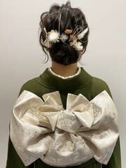 成人式☆ヘアセット＆着付け