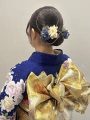 成人式☆へアセット着付け