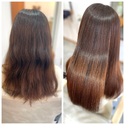 大人髪kinu   20代　　髪質改善縮毛矯正