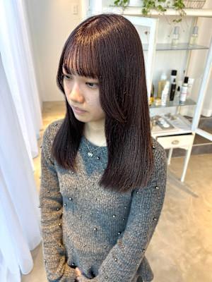 パープルカラーブリーチ