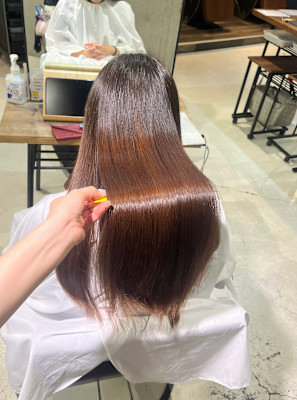 髪質改善×トリートメント×カット【AInoa Hanare】