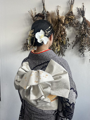 【miu担当】振袖ヘアセット着付け