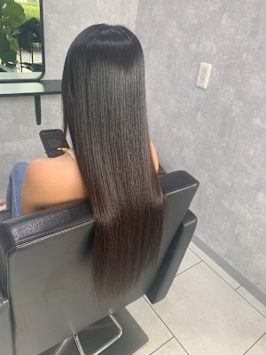 縮毛矯正【髪質改善/酸熱トリートメント/髪質改善トリートメ】