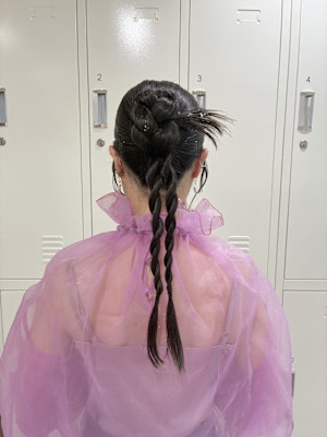 カチモリヘア×結婚式お呼ばれ