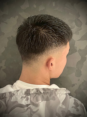 クロップ×スキンフェード