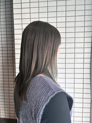 顔まわりデザインカラー