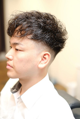 men's barber Amo×スタイル