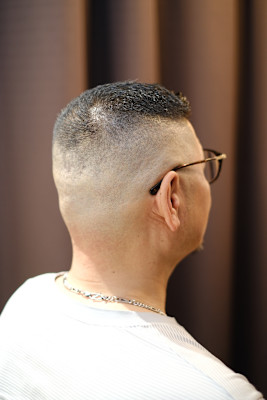 men's barber Amo×スタイル