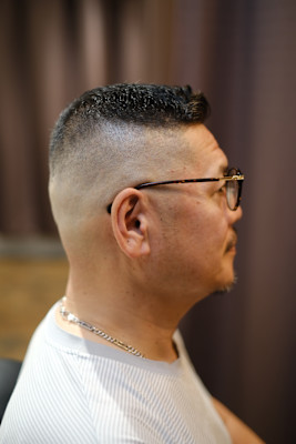 men's barber Amo×スタイル