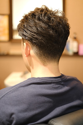 men's barber Amo×スタイル
