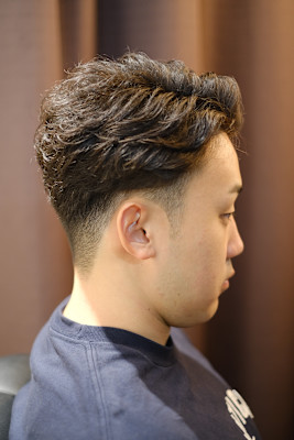 men's barber Amo×スタイル