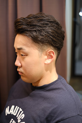 men's barber Amo×スタイル