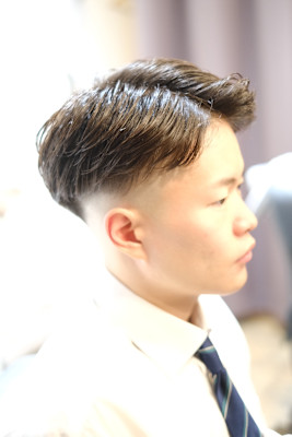 men's barber Amo×スタイル
