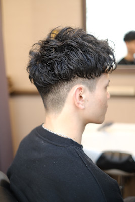 men's barber Amo×スタイル