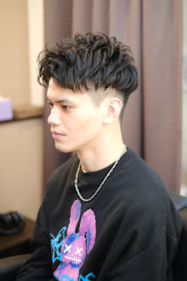 men's barber Amo×スタイル