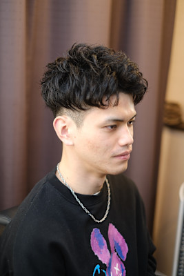 men's barber Amo×スタイル