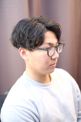 men's barber Amo×スタイル