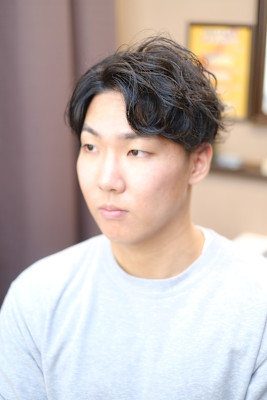 men's barber Amo×スタイル