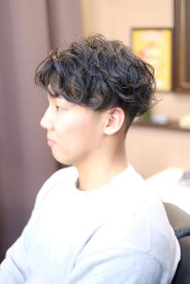 men's barber Amo×スタイル