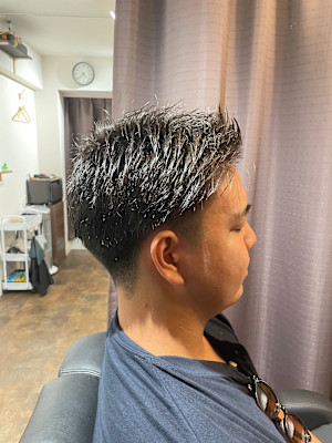 men's barber Amo×スタイル