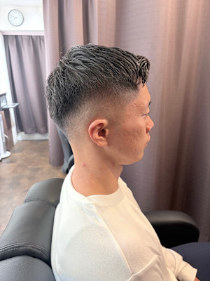 men's barber Amo×スタイル