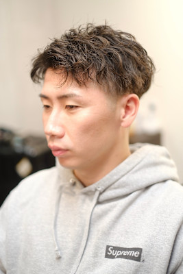men's barber Amo×スタイル