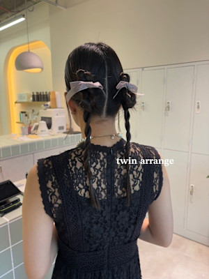 20代・30代・40代似合う小顔ヘアアレンジ♪二次会ブライダ