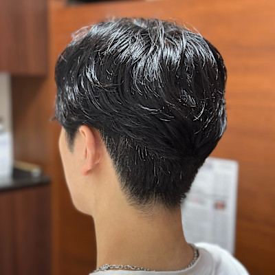 フェザーパーマ/パーマ/スパイラル/波パーマ/神保町