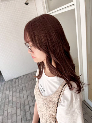 暖色系カラーが可愛い/ガーリー/ストリート/韓国ヘア/学割