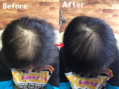 美容院 be shealing×増毛エクステ